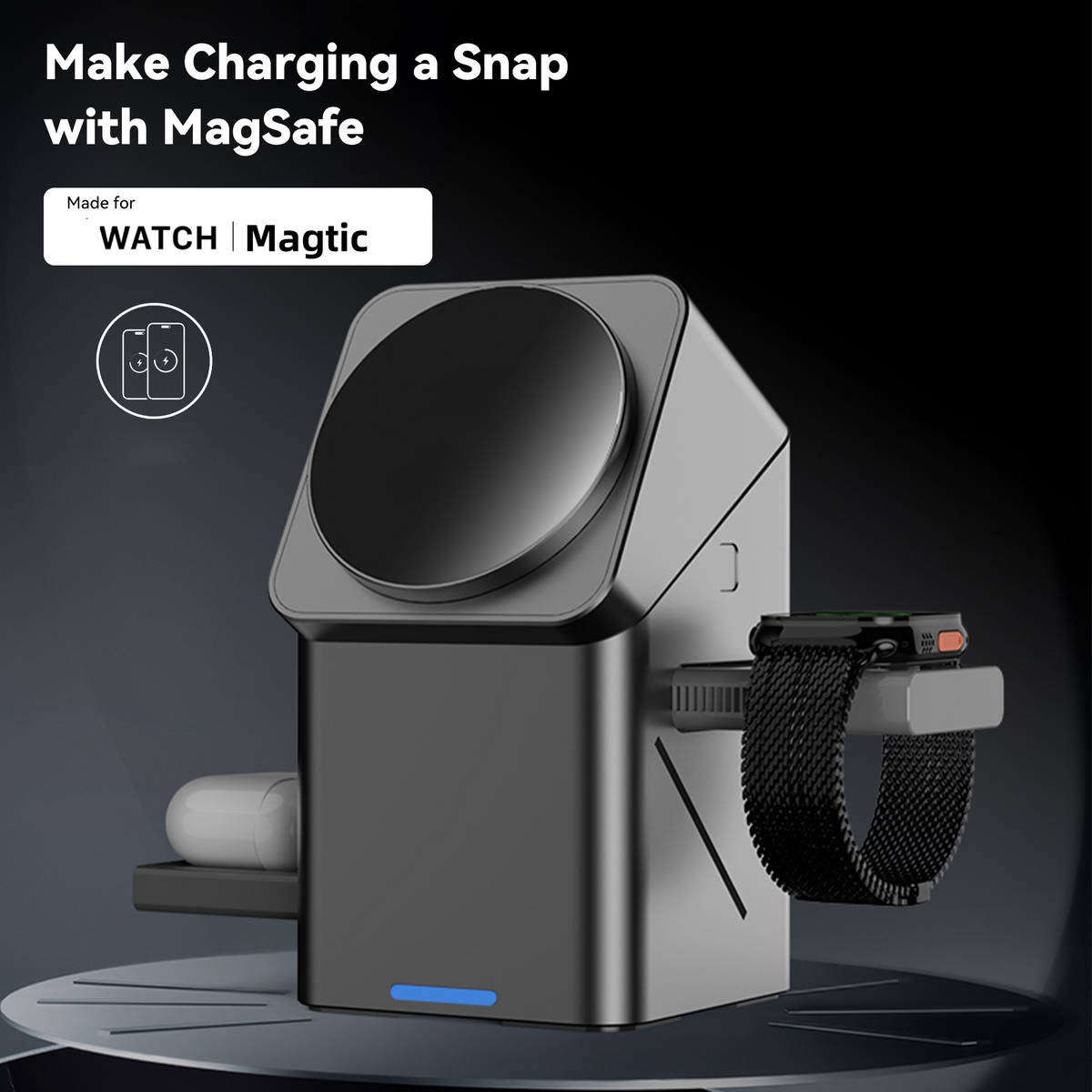 <p>Sleek and <em>Space-Saving Design</em></p>