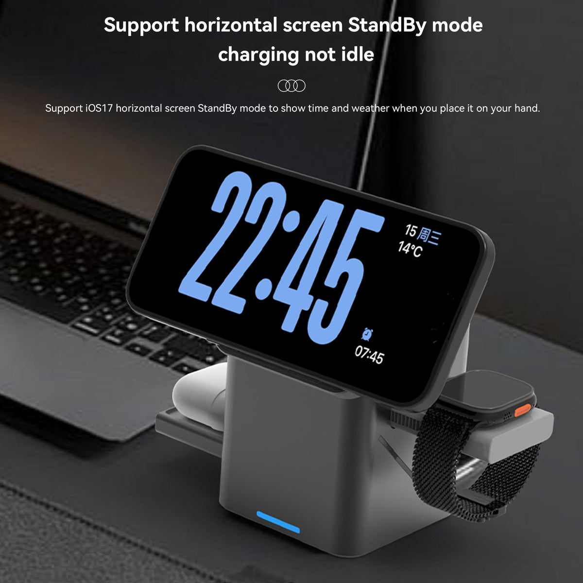 <p>Charge Three Devices with <em>Magnetic Precision</em></p>