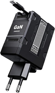 120W Retractable Car Charger | شاحن سيارة قابل للسحب 120 واط