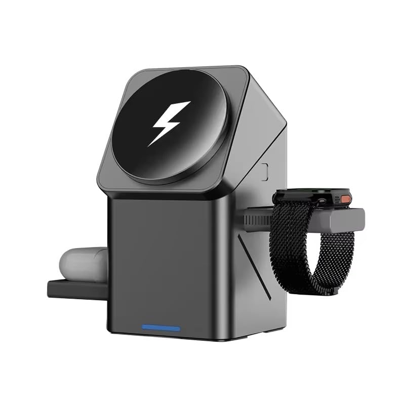 3-in-1 Magnetic Wireless Charging Station محطة شحن مغناطيسية 3 في 1